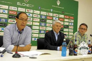 Rueda de prensa de la Junta Gestora del Elche.