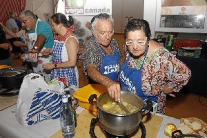 Imagen del concurso de gastronomía de la Feria 2014