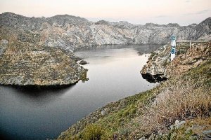 Imagen del pantano de Cuevas del Almanzora.