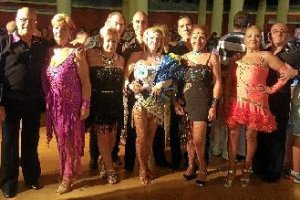 Las cinco parejas que ensayan juntas.