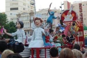 Tradicional Batalla de Flores de Almería