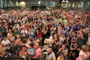 Aficionados del Leganés.