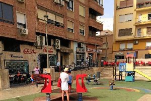 Imagen del Parque de los Derechos Humanos facilitadas por el PSOE.