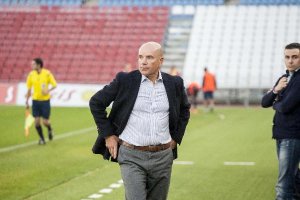 Miguel Rivera, entrenador del Almería B.