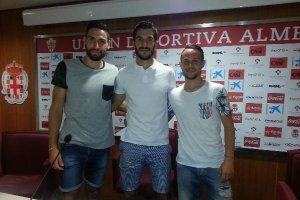 Los tres magníficos del Almería.