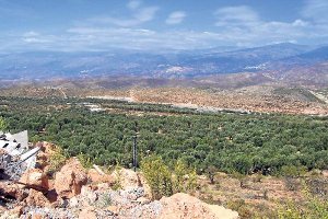 Los llanillos desde la casa de Gabriel Moya