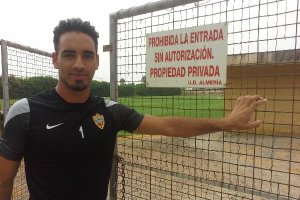 Gianfranco, este jueves en el campo de la Vega de Acá.