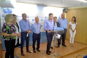 Rueda de prensa del PP sobre los PGE.