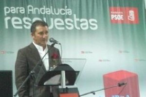 Molina en un mitín del PSOE en elecciones pasadas.