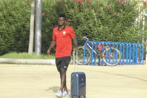 Azeez, nada más llegar de Asturias del stage.