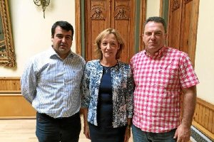 Representantes de Coag con la consejera Ortiz