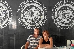 Dr. José M. García y la Dra. Francisca López