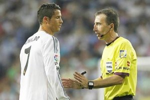 Borbalán con Cristiano Ronaldo.