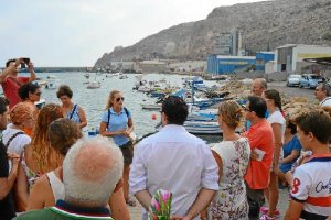 imágen de la visita guiada a la lonja y puerto pesquero.