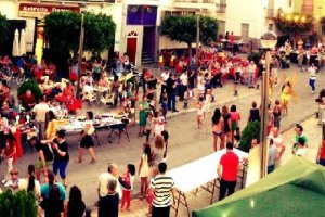 Celebración de la noche cultural en 2014 con la colaboración del Centro Guadalinfo.