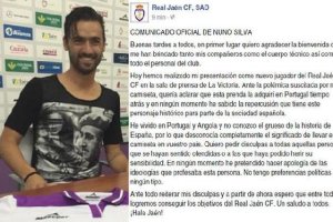 Nuno ha emitido un comunicado.