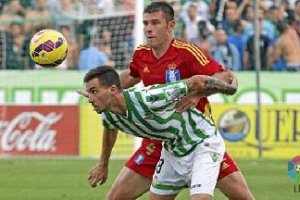 El nuevo jugador del Leganés en un partido ante el Recre.