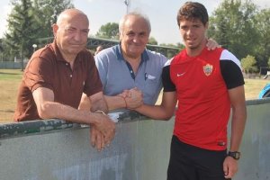 Luis Guillén, Alfonso García y Antonio Marín.