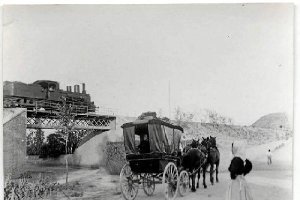 Foto procedente del Archivo Histórico Ferroviario de la Fundación de los Ferrocarriles Españoles, colección Paniagua.