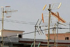 La cobertura de la telefonía 4G interfiere a veces con la recepción de la TDT.