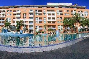 El hotel visto desde el exterior.