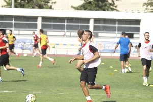 Cara de sufrimiento en Dani Romera.