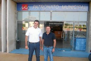 Juanjo Alonso con José María Salmerón.