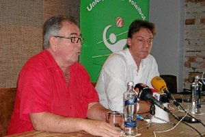 Ramón Sedeño con Rafa Pascual.