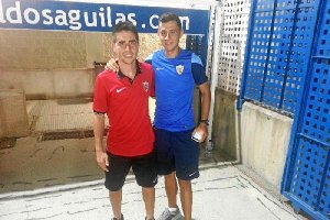 Cristóbal está feliz con su regreso al Almería.