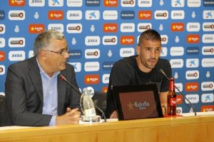 Collet y Casilla en rueda de prensa.