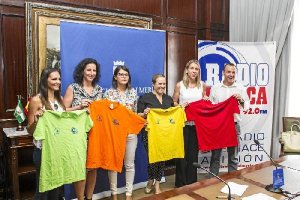 Puesta de largo del circuito en la Diputación.