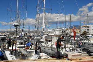 Puerto de Almerimar en una imagen de archivo