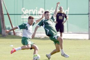 Aarón Ñíguez se sometió a una de las pruebas.
