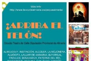 Circuito de Teatro de Calle Arriba El Telón 2015 de la Diputación Provincial de Almería