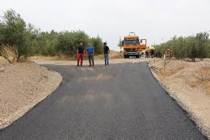 Comienzo de las obras en caminos rurales.