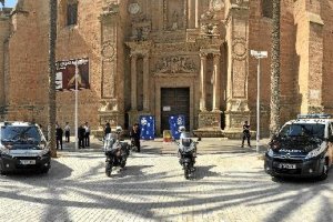Dispositivo en la Plaza de la Catedral