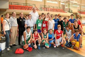 Romay con sus incondicionales en Roquetas.