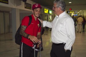Pepe Bonillo estuvo el jueves en la sede del club.