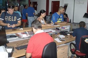 Buen ambiente en la sede del Almería.