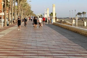 Paseo marítimo de la capital almeriense