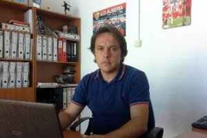 Andrés Fernández, en su despacho este martes.