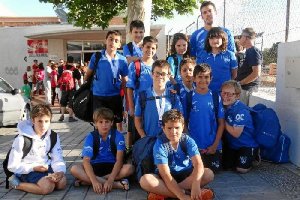 El equipo ejidense desplazado a Motril.