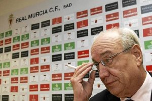 Jesús Samper, presidente del Real Murcia.