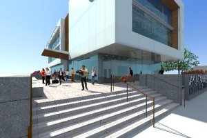 Maqueta del edificio de atención ciudadana en El Puerto.