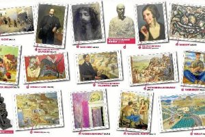 Las dieciséis obras comentadas por el director del museo.