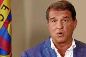 Laporta ya está en la escena azulgrana.