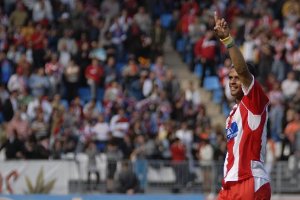 Felipe Melo, en su etapa en el Almería.