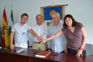 La comitiva francesa en Taberno