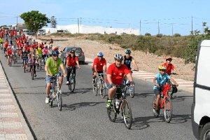 Primeros metros par alos participantes.