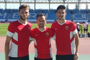 José Ángel, Iván Sánchez y Michel Zabaco.